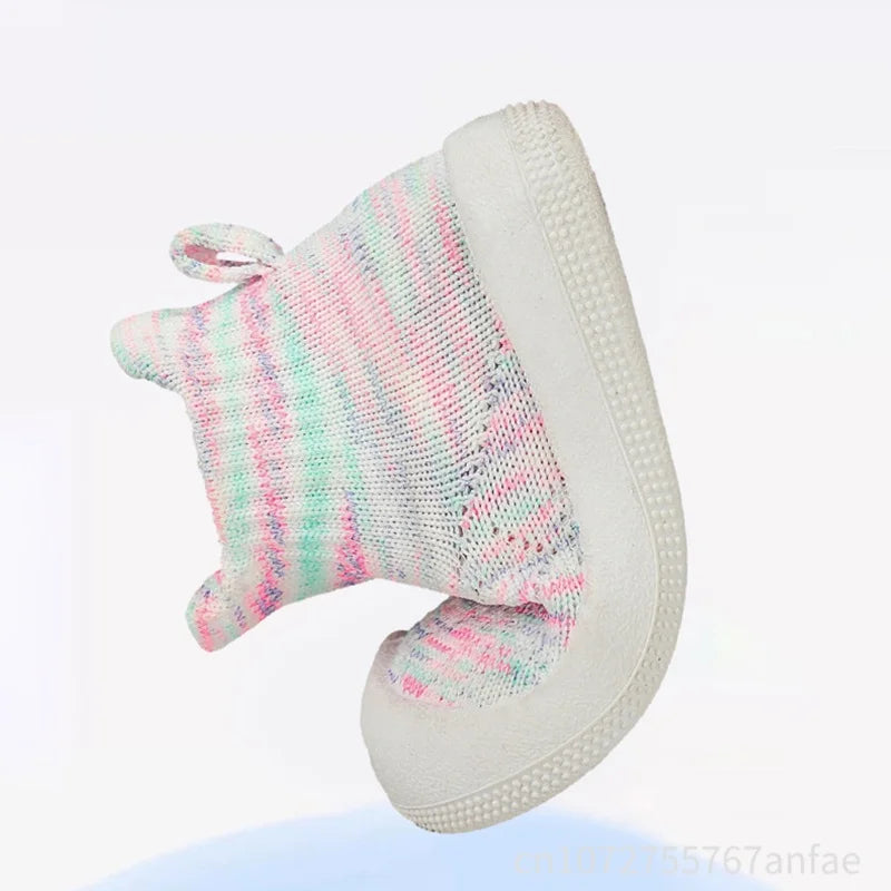 Baby Walking Shoes Children's 0-2T Lightweight Soft Walking Shoes Children's Shoes Boys Girls Floor Socks Baby Comfortable Shoes
